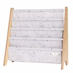 3 SPROUTS Stojan na knižky Recycled - Terrazzo/Light Gray