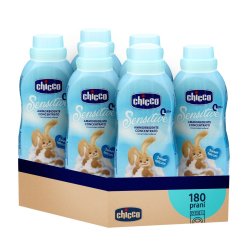 CHICCO Koncentrovaná aviváž 750 ml (6x30 praní) - Sladký pudr 750 ml (6x30 praní)