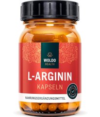 WOLDOHEALTH L-Arginin HCL - 120 kapslí