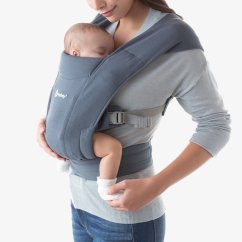 ERGOBABY Nosítko EMBRACE - SOFT KNIT - OXFORD BLUE