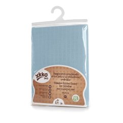 KIKKO Bambusová plachta s gumou XKKO BMB 50x70cm - Baby Blue