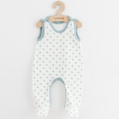 NEW BABY Dupačky pre bábätká Classic II hviezdy - tyrkys vel. 56