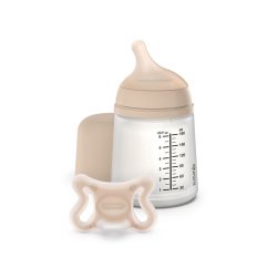 SUAVINEX SADA ANTIKOLIKOVÁ Zerø.Zerø™ LIGHT LÁHEV 180 ml A + dudlík Zerø.Zerø™ -2/ 2M - SADA ANTIKOLIKOVÁ Zerø.Zerø™