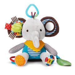 Hračka na C- kroužku aktívna Bandana Buddies - Hračka na C- kroužku aktívna Bandana Buddies - Sloník 0m+