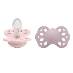 Bibs Infinity cumlíky silikonové symetrické 2 ks veľkosť 1 - Blossom / Dusky Lilac