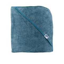 XKKO BIO bavlnená froté osušku s kapucňou Organic 90x90 - Mountain Spring.