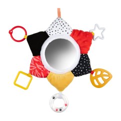 CANPOL BABIES Senzorické zrcátko s interaktívnymi prvkami BabiesBoo - Senzorické zrcátko