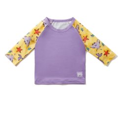 BAMBINO MIO Detské tričko do vody s rukávom - Sand, 0-6 mesiacov