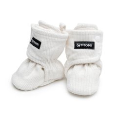 T-TOMI Capáčky Cream WARM - 3-6 mesiacov