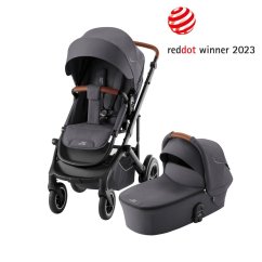 BRITAX Set kočárek Smile 5Z + hlboká korba - Midnight Grey