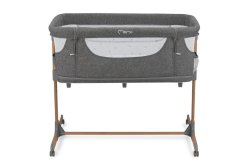 MOMI Prístavná postieľka Smart Bed 4v1 - Šedá