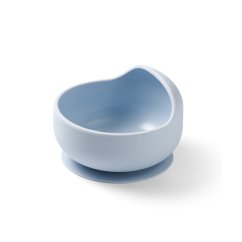 BABYONO Silikónová miska s prísavkou 6m+ - modrá