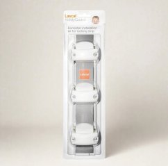 LASCAL KiddyGuard® Sada úchytov k zábradliu - záchytná lišta k Avant / Accent - Biela