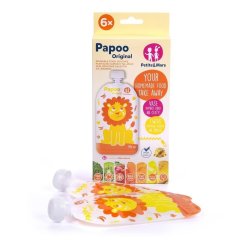 PETITE&amp;MARS Kapsička na jedlo Papoo 6 ks - Originál lev.