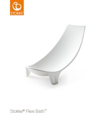STOKKE® Flexi bath® Newborn Support Lehátko do vaničky - biele.