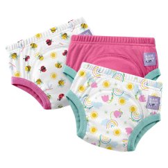 BAMBINO MIO učící plenky 2-3 roky, 3 ks - GARDEN PARTY