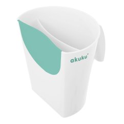 AKUKU Nádobka na umývanie vlasov - bielo-mätová
