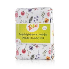 KIKKO Prateľná prebaľovacia podložka XKKO 50x70 - Letná lúka