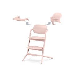 CYBEX Gold LEMO 3v1 Detská stolička - Pearl Pink / Light Pink