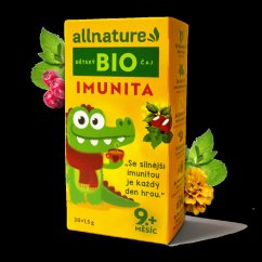 ALLNATURE BIO Detský čaj Imunita 20x1,5 g - 20x1,5 g