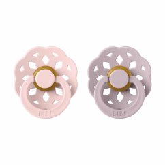 Bibs Boheme cumlíky z prírodného kaučuku vel.2, 2 ks - Blossom / Dusky Lilac.