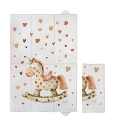 CEBA BABY Prebaľovacia podložka cestovná (60x40) Basic - Rocking Horse