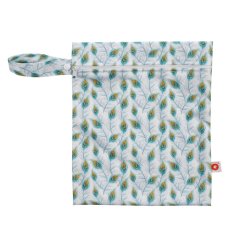 KIKKO Nepremokavý sáčok - Peacock Feathers vel. S