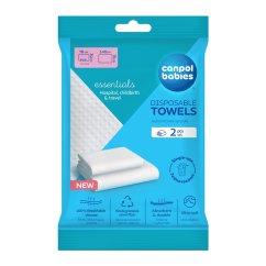 CANPOL BABIES Hygienické jednorázové ručníky set 2ks - ručníky set 2ks