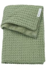 MEYCO Deka Waffle Teddy fleece 75x100 cm - Olivová zelená