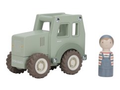 LITTLE DUTCH Drevený traktor - Drevený traktor