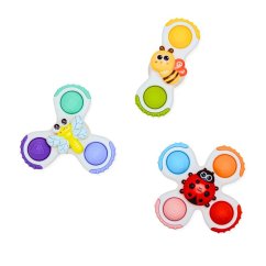 BO JUNGLE Sticky Spinner Buddies 3ks - Sticky Spinner Buddies 3ks