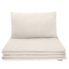 Mušelínové povlečení Maceshka Nature - ecru.