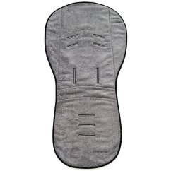 PINKIE podložka do kočárku proti pocení Air Bamboo Long - Grey Long