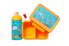 SET Zdravá lahev + Zdravá sváča - Svačinový set - Mořský svet
