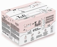 LUBA Tuli BIG PACK detské vlhčené utierky s 97 % vody a panthenolom - 8x60 ks - 8x60 ks