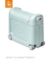 STOKKE® JetKids™ by Stokke® BedBox® /kufrík + postieľka - Green Aurora.