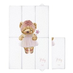 CEBA Podložka prebaľovacia cestovná (80x50) Fluffy Puffy - Poly