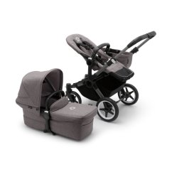 BUGABOO Donkey 5 Kompletný kočík Mono - GRAPHITE/GREY MÉLANGE.