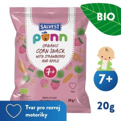 SALVEST Põnn BIO Jahodové křupky (20 g) - Jahodové křupky (20 g)