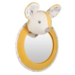 CANPOL BABIES Hebký mazlíček se zrcátkem do auta MOUSE - Hebký mazlíček se zrcátkem do auta MOUSE.