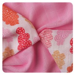 KIKKO Bambusové utierky XKKO BMB 30x30cm - Ráj pre dievčatá MIX