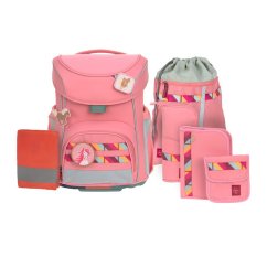LÄSSIG School Set Slim Unique Školský set - ružový