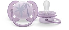 Philips AVENT Cumlík Ultrasoft Premium 0-6m, 1 ks - fialová, 1 ks