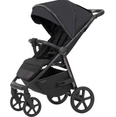 CARRELLO Bravo PLUS Športový kočík CRL-5515 + Darček zdarma Pláštenka na kočík (1406) - Jet Black