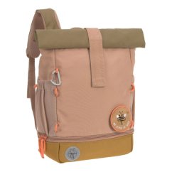 Lässig Detský batoh Mini Rolltop Backpack Nature - lieskový orech