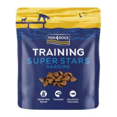 FISH4DOGS Pamlsky pre psov TRAINING sardinka 150 g - 150 g