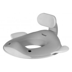 Sedátko na WC Velryba - Tmavo šedá