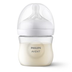 Avent kojenecká láhev Natural Response transparentní 125 ml - Avent kojenecká láhev Natural Response transparentní 125 ml. Avent detská fľaša Natural Response priehľadná 125 ml - Avent detská fľaša Natural Response priehľadná 125 ml.