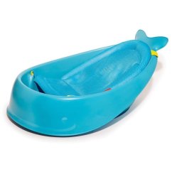 SKIP HOP Vaňa s ergonomickou podložkou Moby 3 fázová - modrá