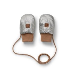 ELODIE DETAILS Detské rukavice - Silver Sheen, 0-12 mesiacov